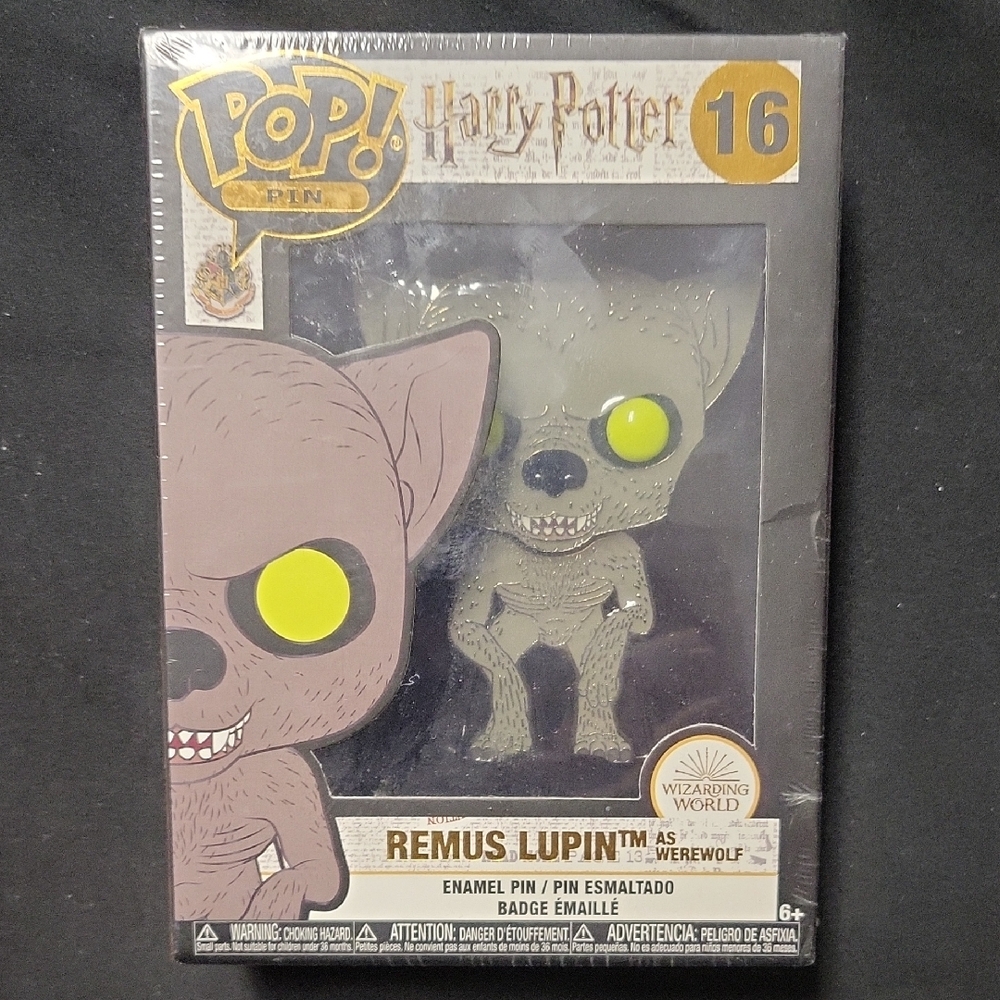 Funko Pop! Harry Potter Werewolf Enamel Pin - Gray and Yellow